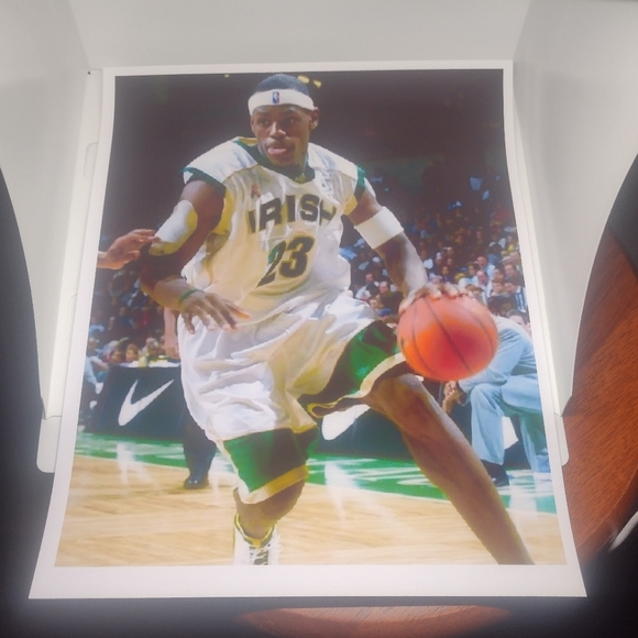 KOBE BRYANT & LEBRON JAMES 16 POSTER ULTRA GLOSSY REPRINT 8.5x11 BUNDLE SET!🔥👀 - Picture 6 of 16